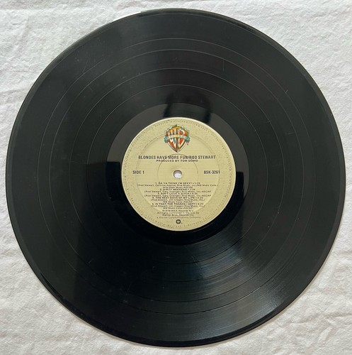 VTG Rod Stewart Authentic Rare Signed Autographed LP RECORD with COA - Picture 6 of 8