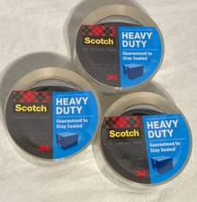 3M Scotch Heavy Duty Packaging Tape 1.88 in x 54.6 YD Clear 3850 USA