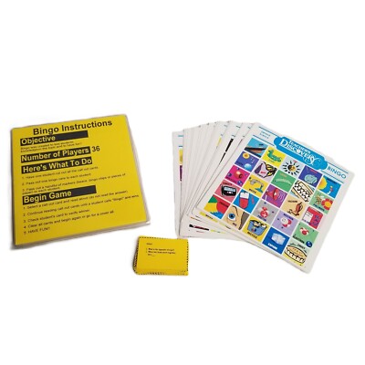 Teachers Discovery Science Bingo Educational Game 36 Players STEM Review