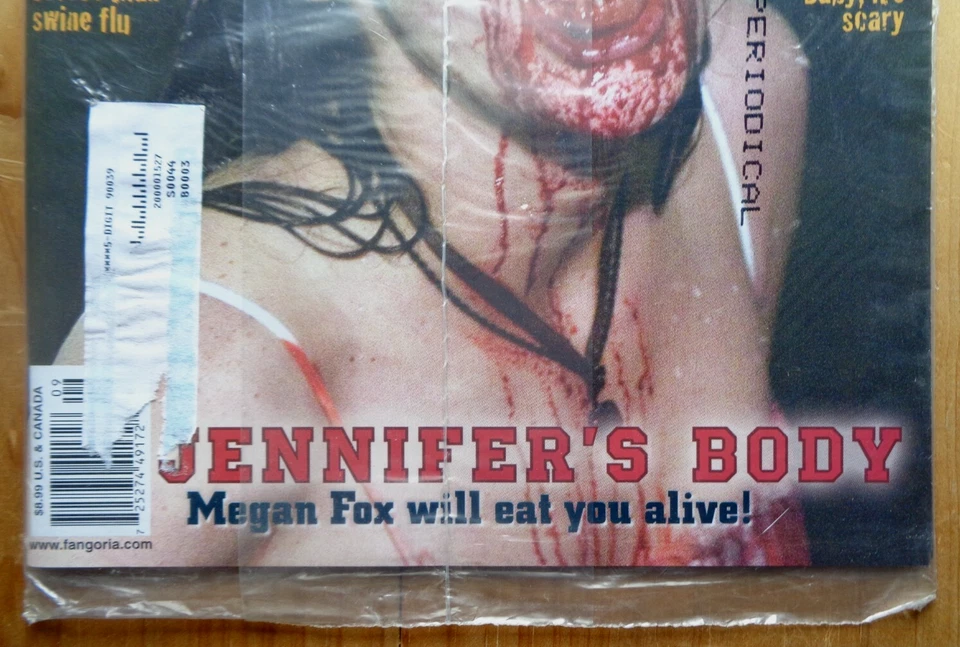 Fangoria magazine # 286 September 2009 Megan Fox Jennifer's Body Brand New - Image 4 of 4