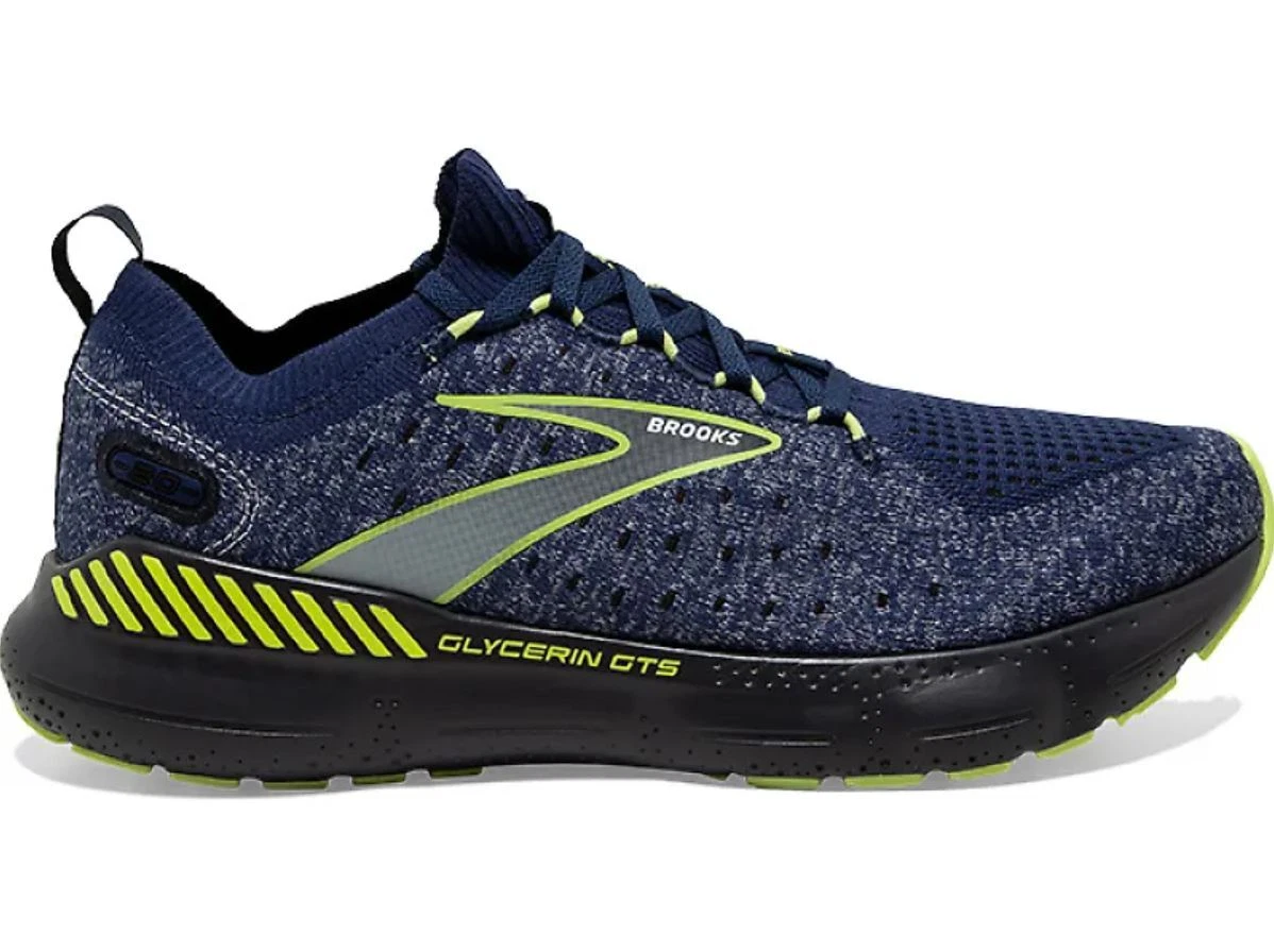 Brooks Glycerin Stealthfit 20 Men\'s Size 12 Medium (D) Running Shoes Blue Men main image 2