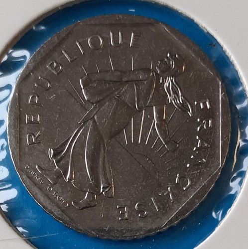2 FRANCS SEMEUSE 1992 FLEUR DE COIN GAD:547 - 第 1/2 張圖片