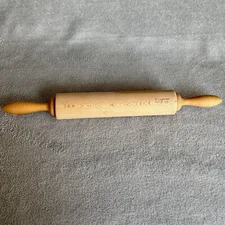 Legnoart Wooden Rolling Pin Made In Italy 20 Inches Sturdy Natural Beechwood