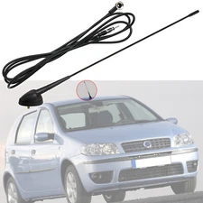 Universal Roof Mount AM/FM Car Radio Stereo Aerial Mast Antenna + Base + Cable