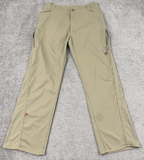 OP Ocean Pacific Pants Men 32 x 32 Brown Straight Surfer Beach Cargo Utility Y2K