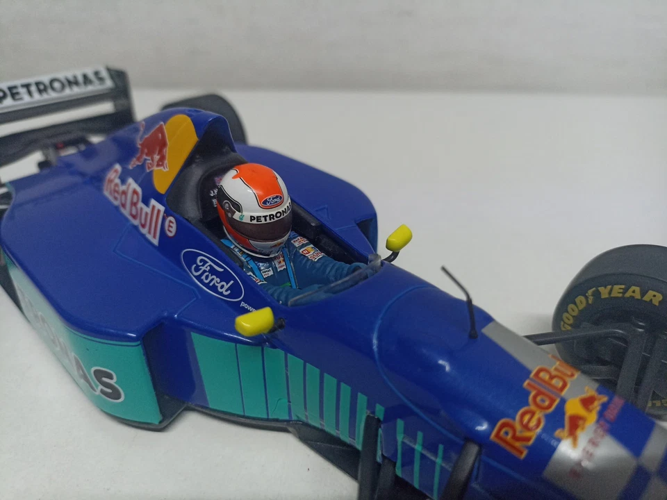 Sauber C14 Petronas Johnny Herbert 14 1996 Minichamps Diecast Sc 1/18-Y1-H15 - Immagine 4 di 4