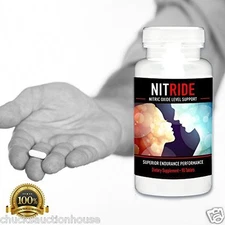Nitride Nitric Oxide [B]lood Flow Booster Life Enhancement & Pre Workout N.O.