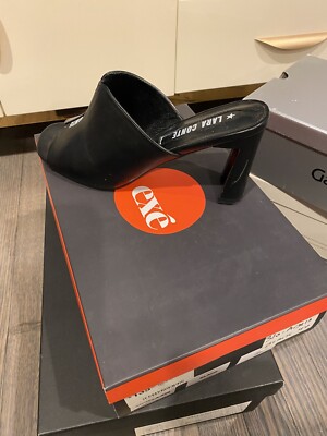 Black Leather Sandals