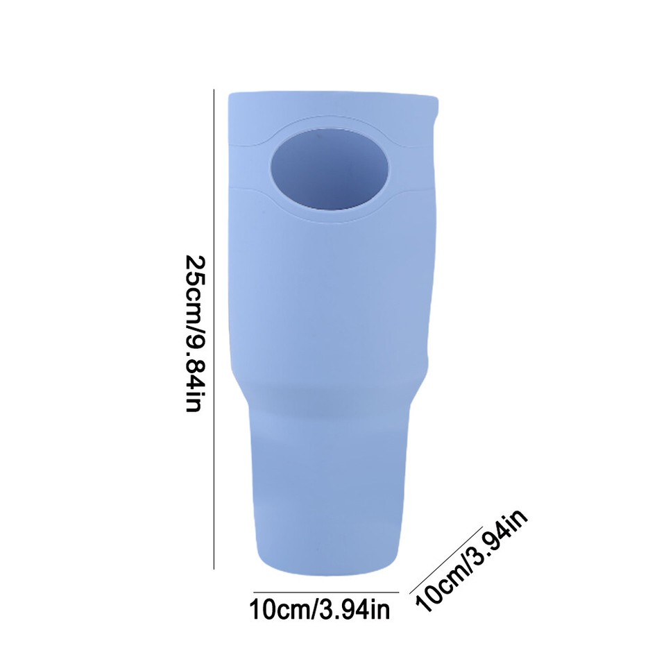 Silicone Cup Boot Sleeve AntiScratch for Stanley Cup Accessories (Pink