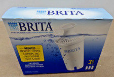 Brita Pitcher Standard Replacement Water Filters Lot of 3 Refills New