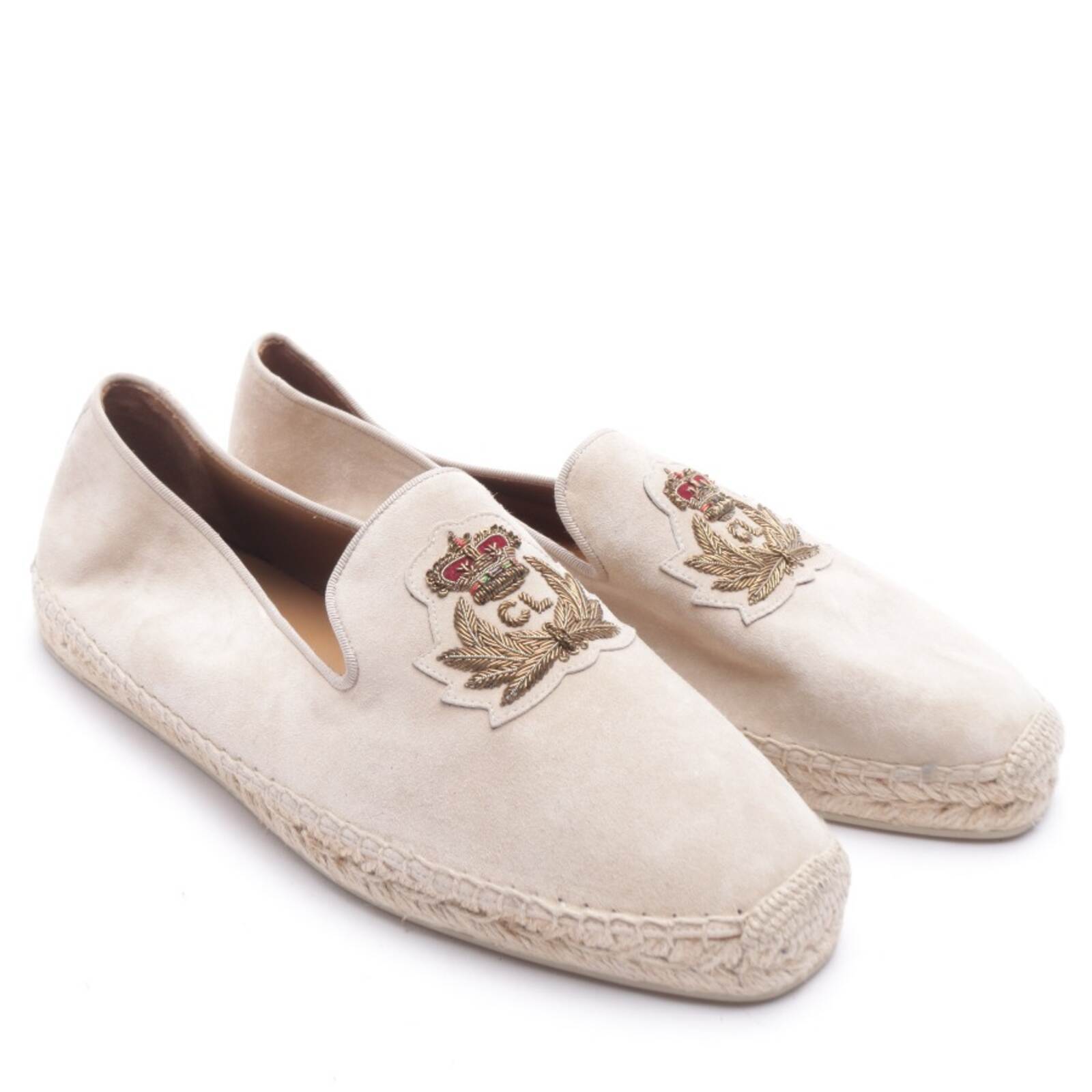 Эспадрильи Christian Louboutin Weiß 42 ЕВРО