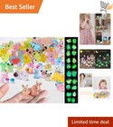 New ListingMini Resin Animal Figures 100pcs Glow in Dark Fairy Garden Decor Outdoor Indoor