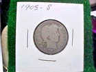 1905-S Barber Quarter — photo from another recent sale