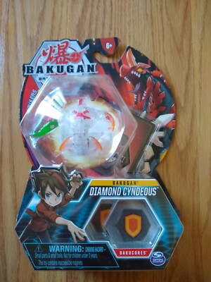 BAKUGAN Battle Planet Diamond Cyndeous Figure Set Brawlers Bakucores Boys NEW 