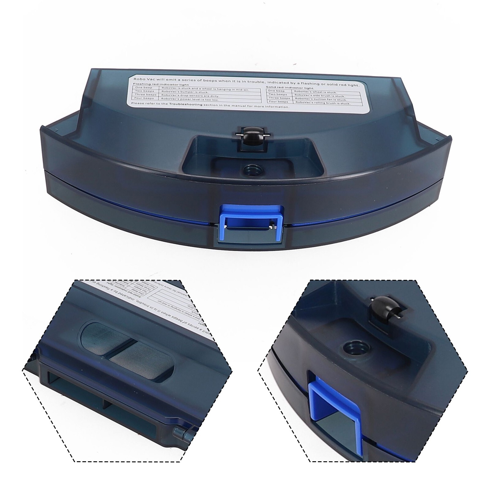 Vervangende Stofbak Voor Eufy Robovac 11s, Robovac 30, Robovac 30c Robovac 15c Robotstofzuiger C P Vervangende Stofbak Voor Eufy Robovac 11s, Robovac 30, Robovac 30c Robovac 15c Robotstofzuiger C P