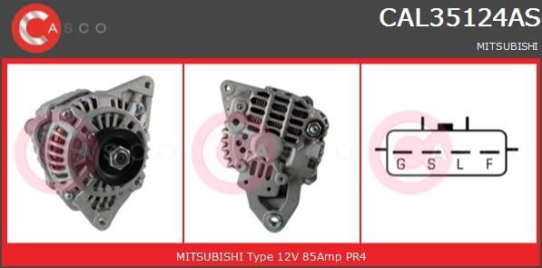 Alternateur Mitsubishi Space Star 1.8 performant à régulation thermique