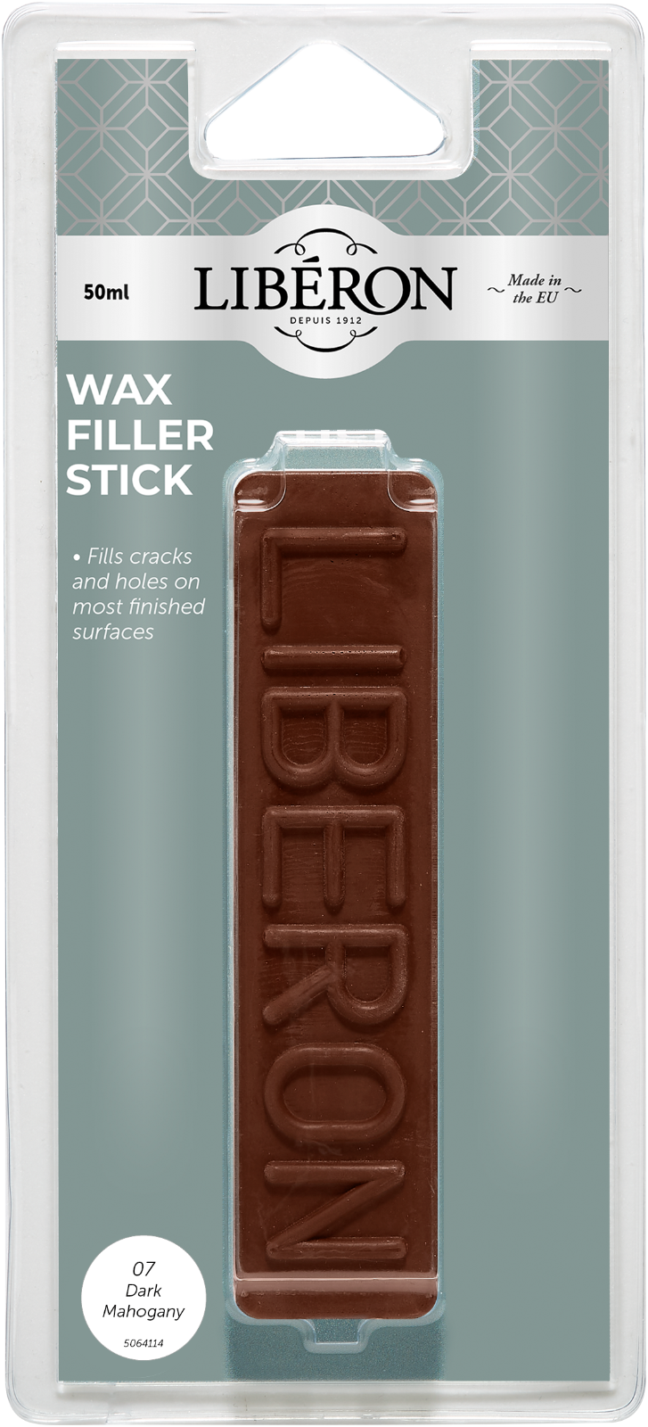 Liberon Wax Filler Stick 07 Dark Mahogany 50g