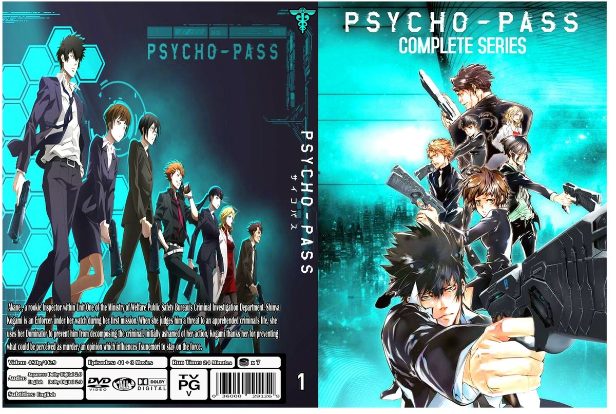 Psycho-Pass Season 1-3 + 3 Movies | eBay
