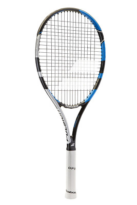 Babolat Pulsion 102 Blue bespannt Tennisschläger