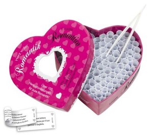 Gioco Per Coppie Stravagante Audace Cuore Pieno Di Messaggi Romantici Amore Ebay