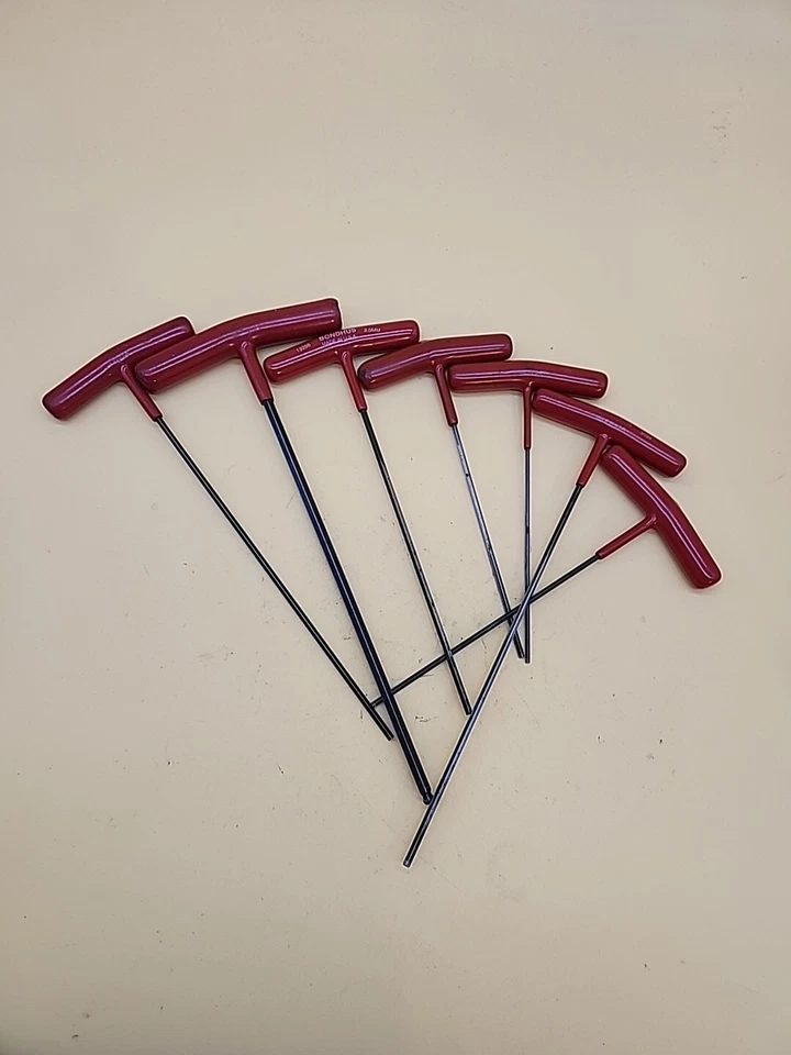 Bondhus 13256 3mm Hex Tip Graduated Length T-Handle 7 ea  - Image 2 of 3