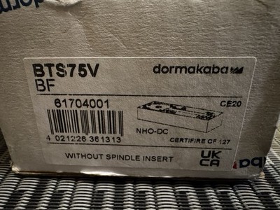 Dorma Floor Closer  BTS75V BF NHO-DC
