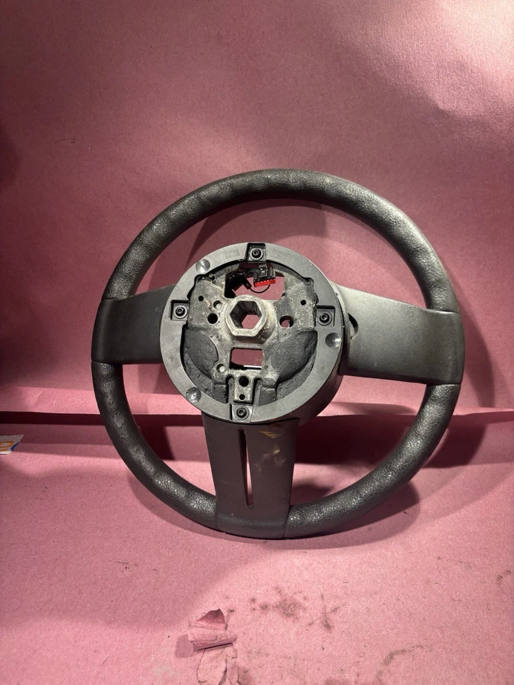 WORN 2005-2009 Ford Mustang Black Rubber Steering Wheel Cruise - Image 4 of 4