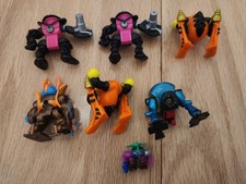 Vintage Mixed Lot 7 Galoob Micro Machines Z-Bots Zbots 1990's