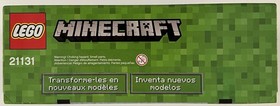 LEGO Minecraft: The Ice Spikes (21131) NISB (minor shelf ware) please read