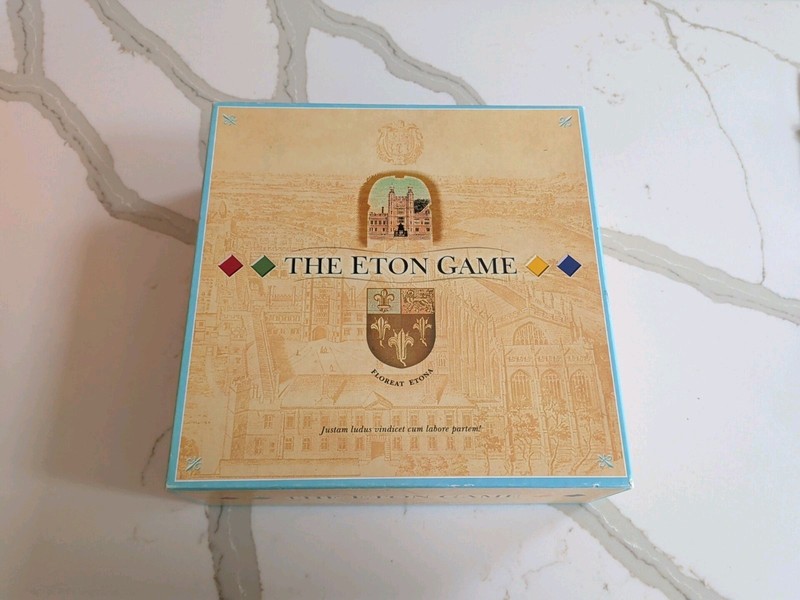 THE ETON GAME - BOARD GAME  (2004) RARE GAME