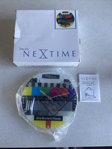 Nextime One Moment Please Analog Wall Clock | eBay Australia