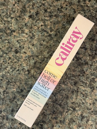 Mascara Caliray Come Hell or High Water Tubing ~ noir ~ neuf dans sa boîte ~ 0,37 oz ~ taille réelle