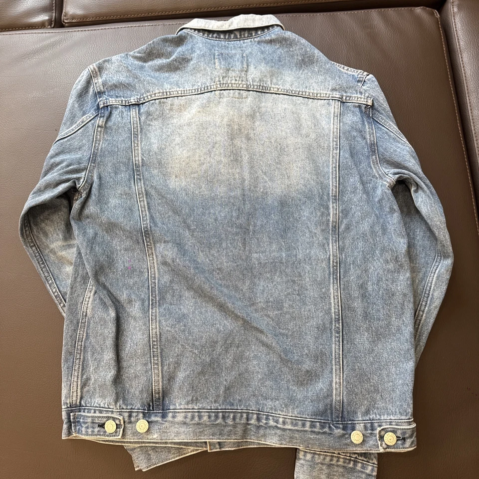 Helmut Lang Men's Archive Vintage Dark Wash 2-Pocket Denim Jacket Size 50M - Image 4 of 4