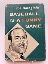 Baseball Is A Funny Game Joe Garagiola 1960 Hardcover + Dustjacket 1st Edition