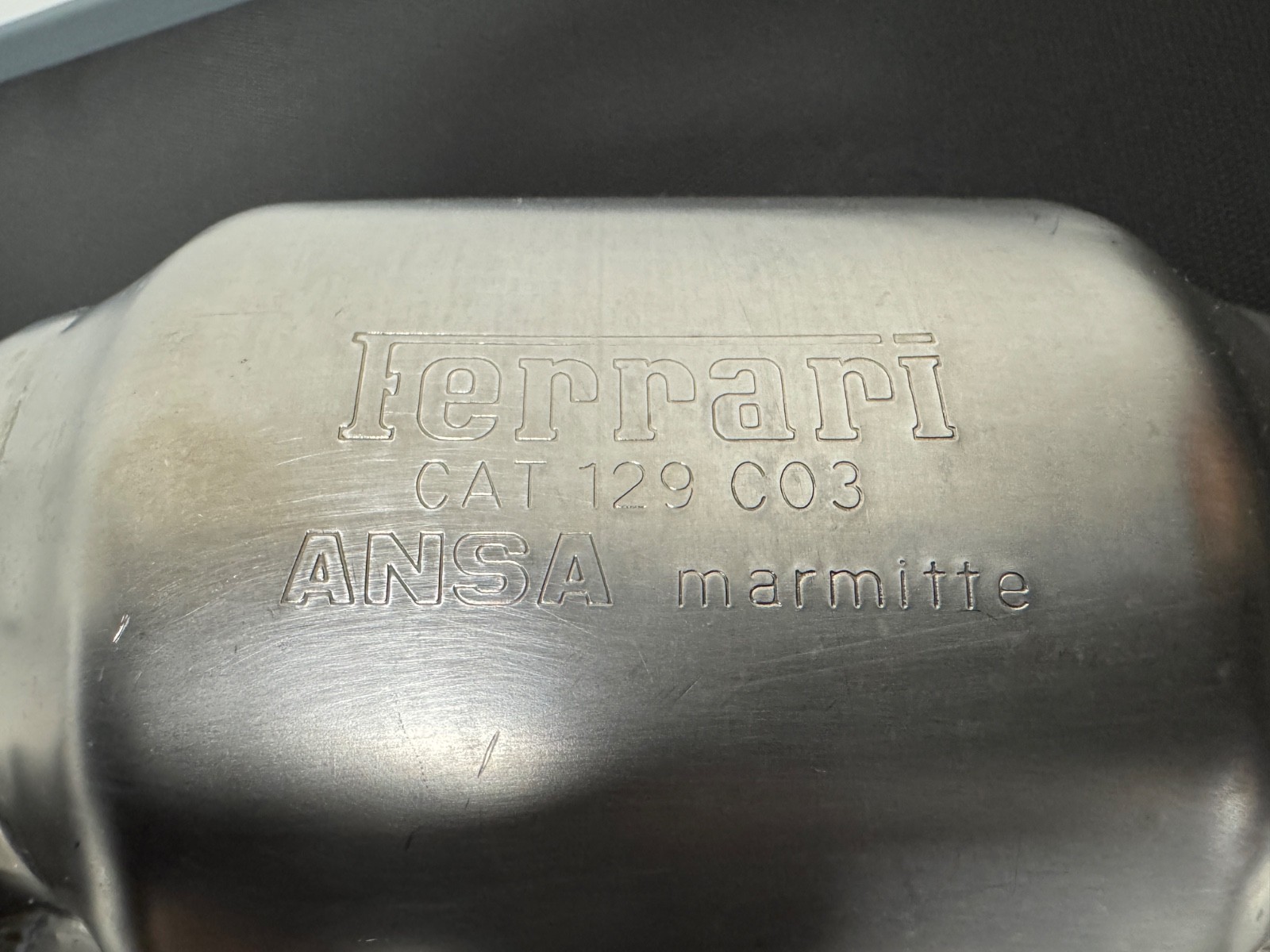 OEM Ferrari F355 Secondary Catalytic Converter Assembly