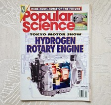 Vintage 1992 Popular Science Magazine Tokyo Motor Show Hydrogen Rotary Engine Rx