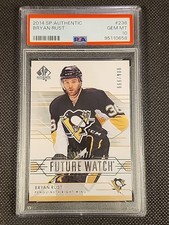 2014-15 SP Authentic Bryan Rust Future Watch /999 Psa 10 Very Rare!