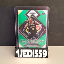 2022 Panini Prizm WNBA - Emergent Arike Ogunbowale #3 Green Prizm