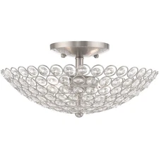 Lighting 2 Lt Brushed Nickel Ceiling Mount