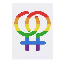 'Lesbian Symbol' Temporary Tattoos / Transfers TO00030337 