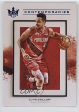 2020-21 Panini Court Kings Contemporaries Amethyst 55/99 CJ McCollum #8 1t6o