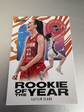 CAITLIN CLARK 2024 PANINI INSTANT WNBA RC ROOKIE OF THE YEAR ROY #CCROY