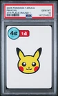 2025 POKEMON TARUKA 4TH PLACE-ROUND 1 PIKACHU PSA 10
