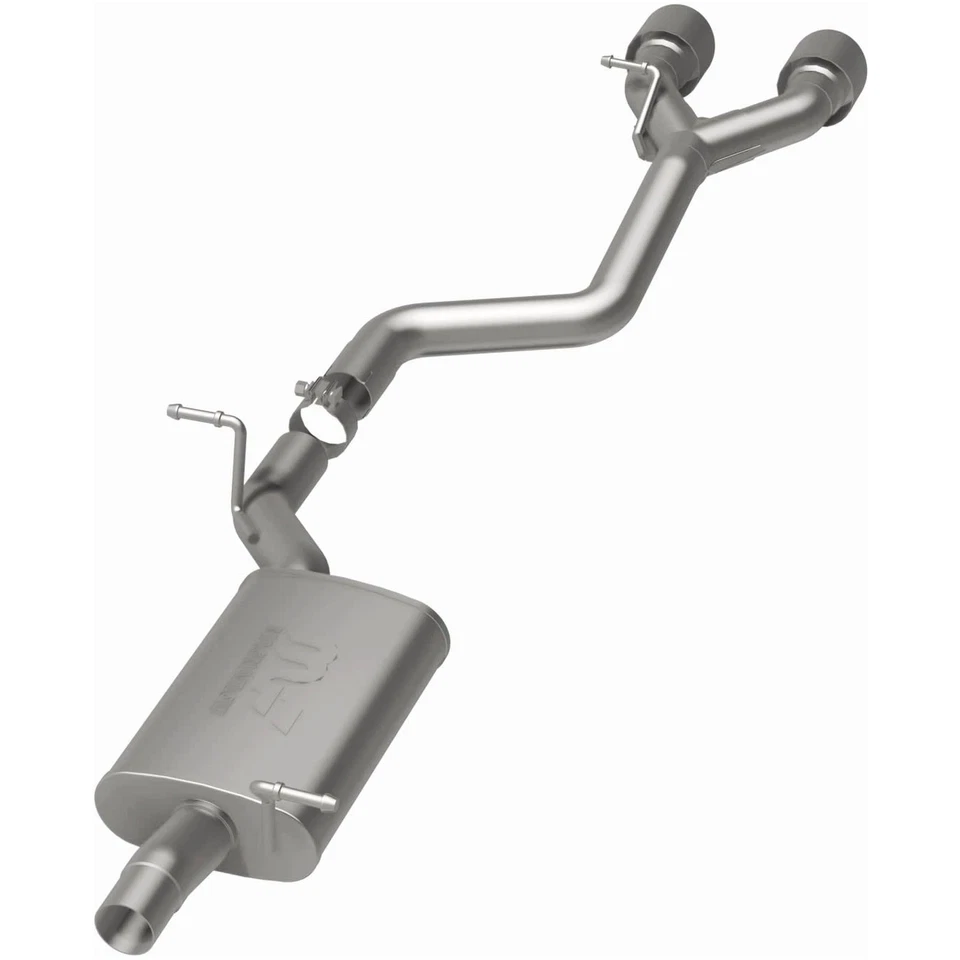 For Volkswagen R32 08 Exhaust System Sport Series Stainless Steel Cat-Back — 第 3/4 张图片