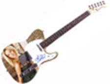 Kellie Pickler Signed Seductive Serenade Custom Graphics Guitar