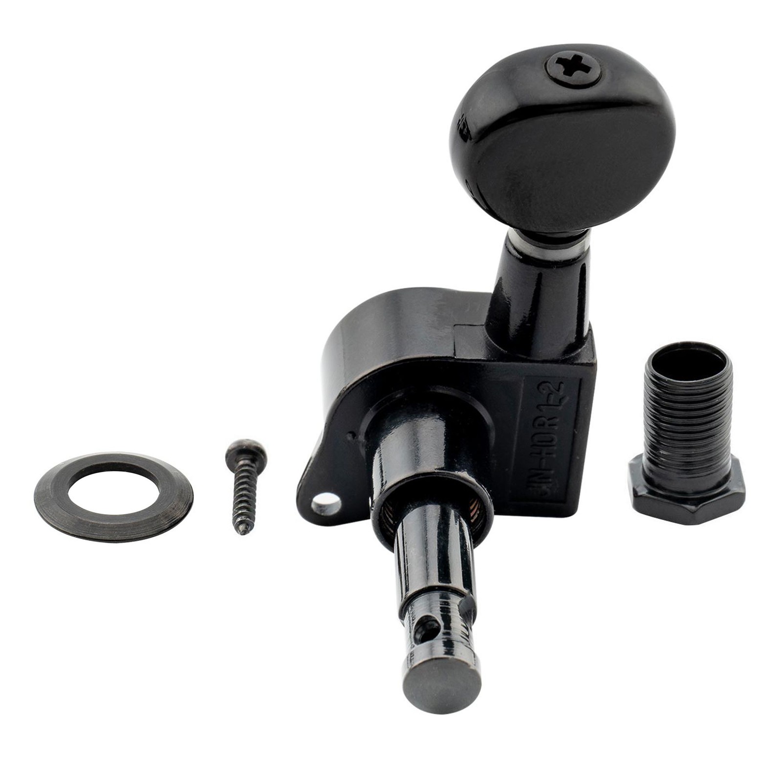 Meccaniche Wilkinson Black E-Z-LOK per chitarra Fender ST foto 4