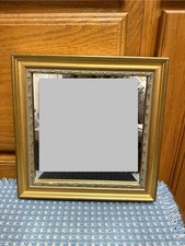 Beveled Wall Mirror Glass Square 10” Stuart Galleries Timothy’s Fine Art Frame