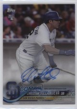 2018 Topps Clearly Authentic Auto Christian Villanueva #CAA-CV Auto 0s5s