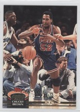 1992-93 Topps Stadium Club Chucky Brown #371 0a1