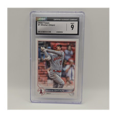 Topps 2022 Series 1 Shohei Ohtani #1 CGC Graded Los Angeles Angels Baseball